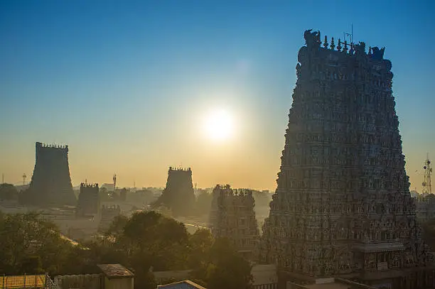 Minakshi Hindu Temple Madurai India