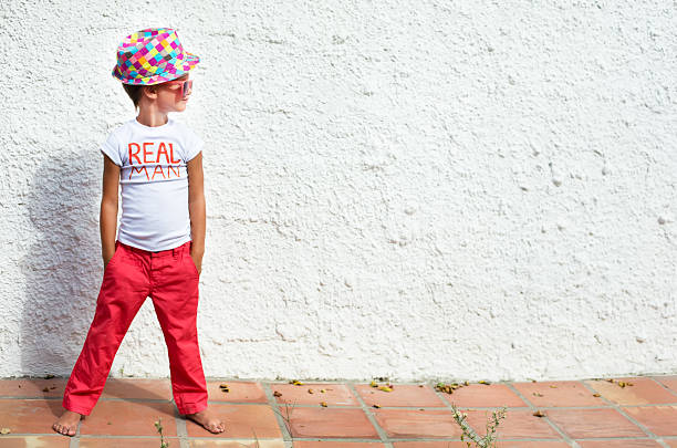 Stylish boy stock photo