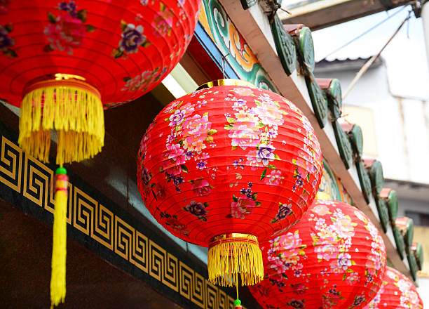 istock red chinese lanterns during chinese new year festival 487536981