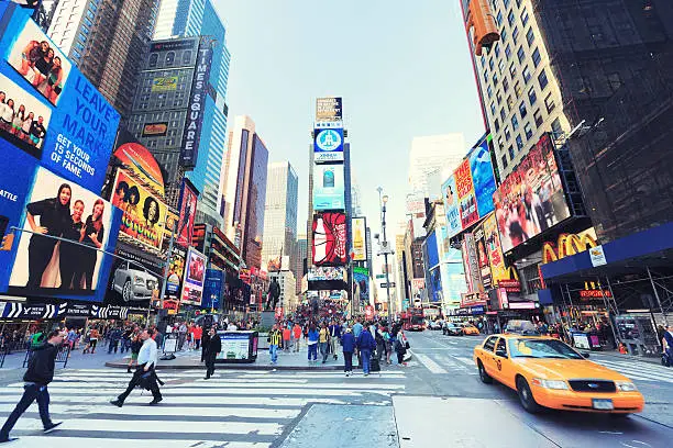 Photo of Time Square, New York City