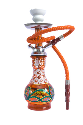 An sheesha or hooka water pipe, ornate but affordable