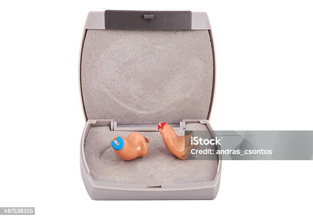 Cic Hearing Aids Stock Photo - Download Image Now - Audiologist, Clipping Path, Deafness
