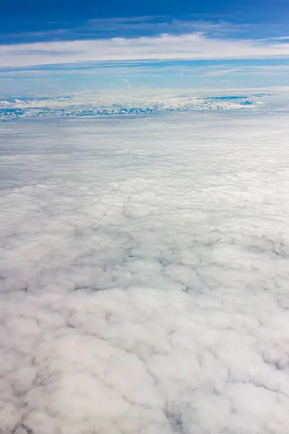 Photo of Blue sky and white cloud