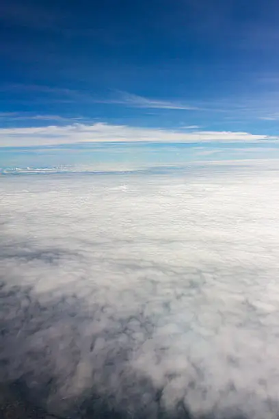 Photo of Blue sky and white cloud