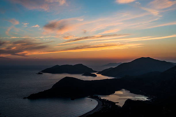 istock Sunset on beach, Oludeniz, Fethiye, Turkey 487539611