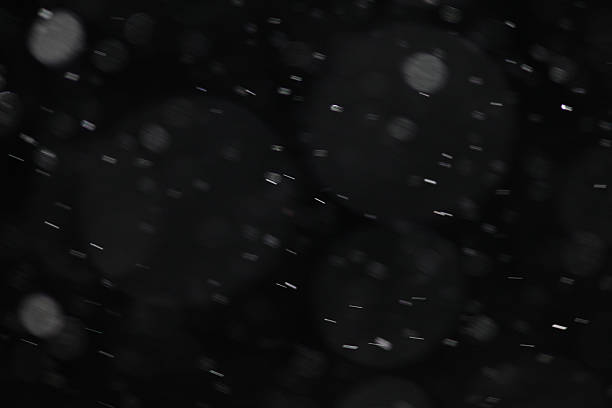 istock Abstract black white snow texture on black background for overlay 487544154