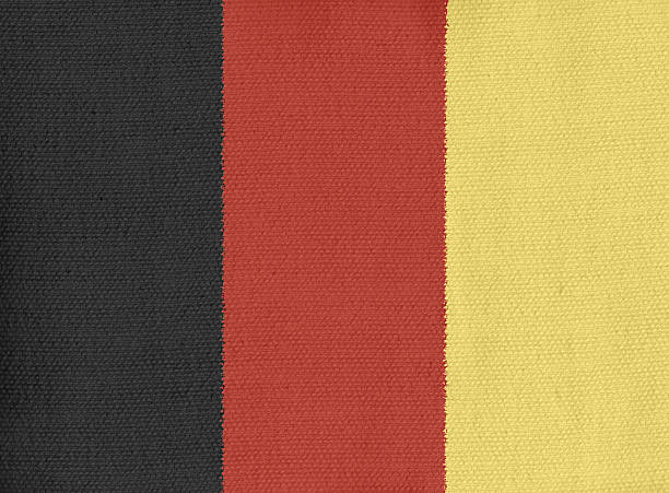 Flag of Belgium stock photo