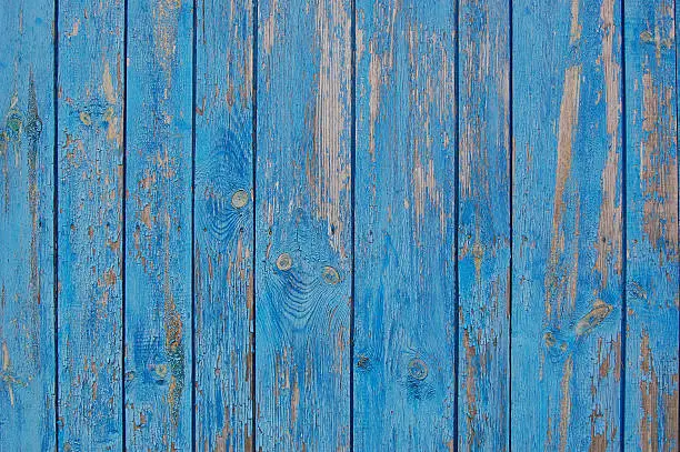 Photo of shabby wooden planks