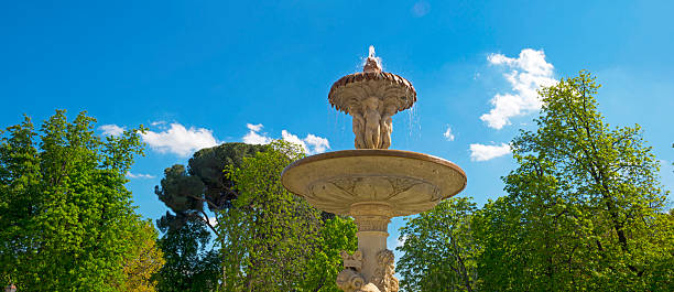 istock Fountain in the Retiro Park in Madrid 487548957