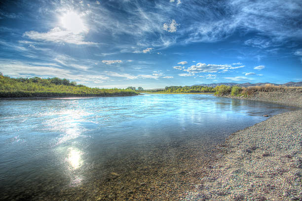 istock Sunset over the Missouri Headwaters State Park. 487551986