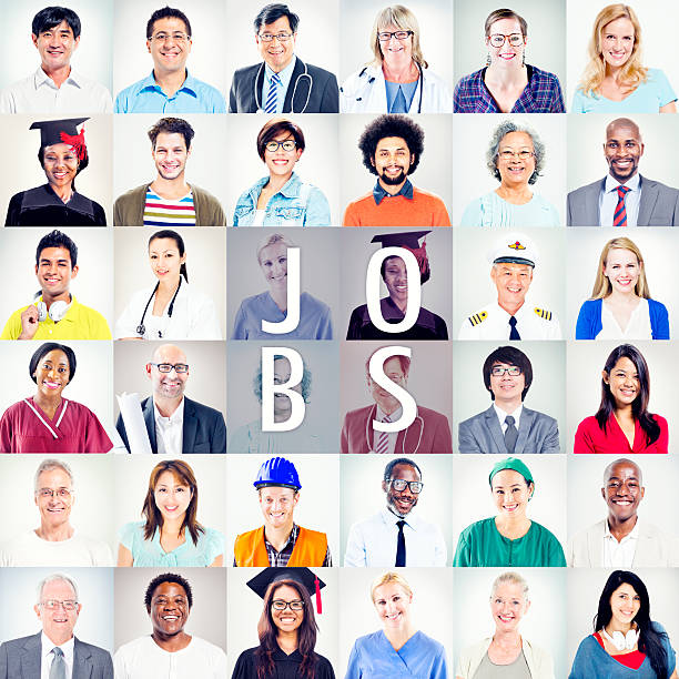 istock Portrait of Multiethnic Mixed Occupations People 487552045