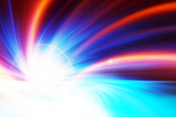 Abstract explosion background for design, Beautiful rays of ligh stock photo