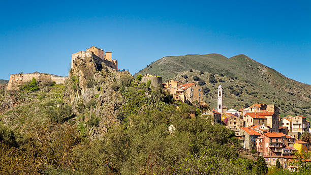 istock Citadel court in Corsica 487554129