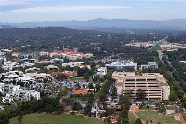 istock View of Canberra aerial 487565012
