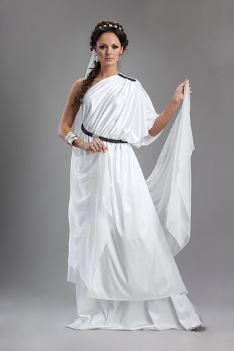 History Of Fashion Design Greek Stock Photo - Download Image Now - Toga ...
