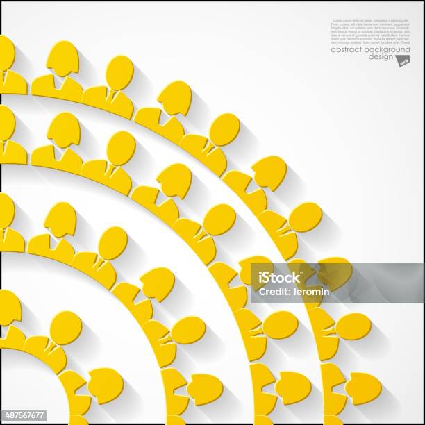 Vetores de Colorido Comunidade Pessoas E Ícones Em Círculo e mais imagens de Abstrato - Abstrato, Computação Gráfica, Cooperação