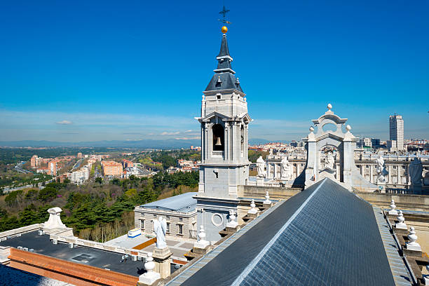 istock Madrid seen from the Almudena cathedral 487573173