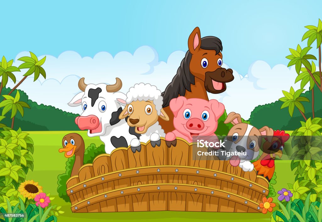 Collection farm animals in the forest adorable, animal, cartoon, chicken, collection, comic, cow, cute, dog, duck, farm, fence, flower, forest, fun, funny, garden, happy, horse, illustration, isolated, jungle, keywords, lamb, mascot, pig, safari, set, sheep, smile, tree, vector, wood, wooden 2015 stock vector