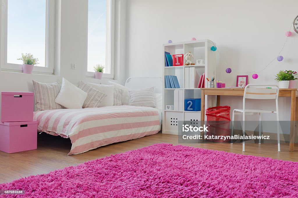 Modern space for children Big modern designed space for little children 2015 Stock Photo