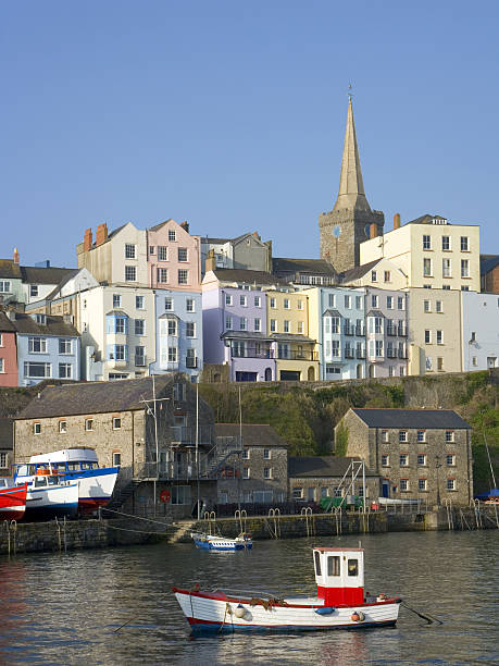 istock Picturesque Tenby, Wales 487587190