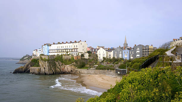 istock Picturesque Tenby, Wales 487587214