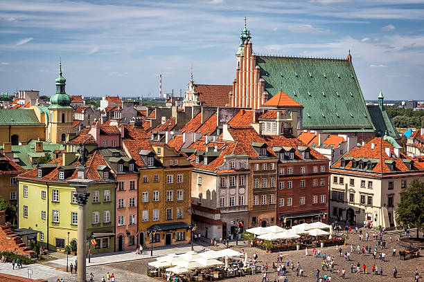 istock Old Town in Warsaw, Poland 487588306