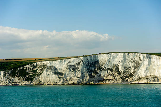 istock coastline seen when arriving at dover with the boat 487589158
