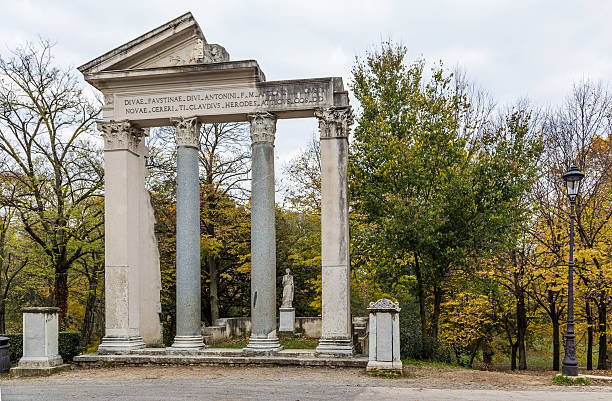 istock park of villa Borghese in Rome, Italy 487589605