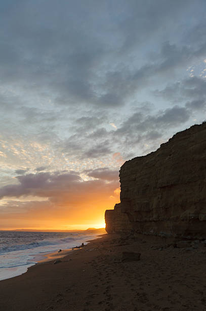istock beautiful sunset at a beach in Dorset, UK 487589622