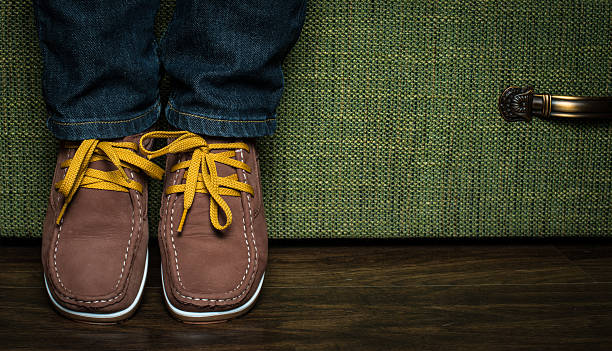 istock Teenager posing her jeans and shoes. 487589673