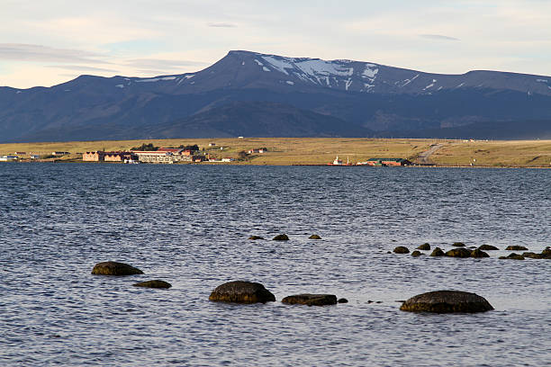 istock Harbour Puerto Natales, Patagonia 487590561