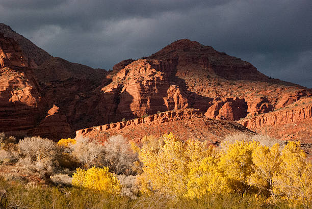 Red Cliffs National Recreation Area north of St George Utah