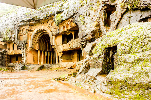 istock Bhaja caves in Lonavala, Maharashtra, India 487591326