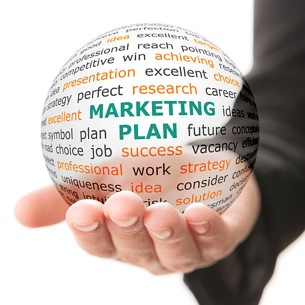 istock Concept of Marketing plan in business 487598992