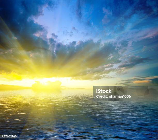 Dramatic Landscape Stock Photo - Download Image Now - 2015, Blue, Dawn