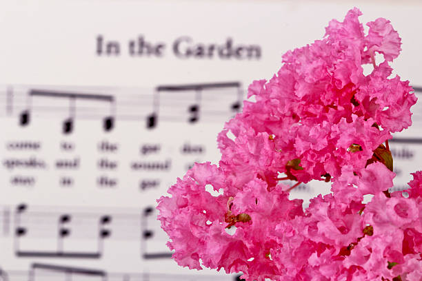 floral greenery background
