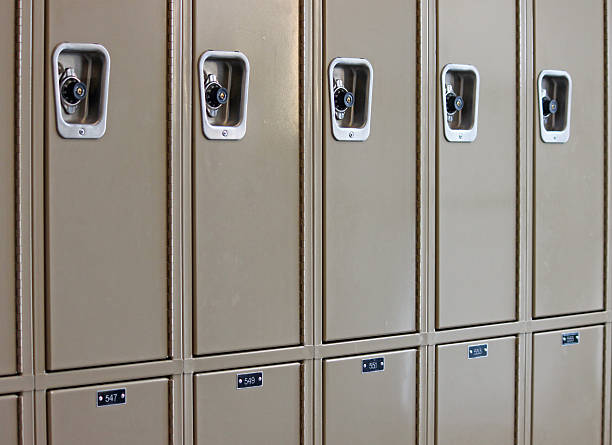 istock Row of School Lockers Waiting for Students to Return 487604042