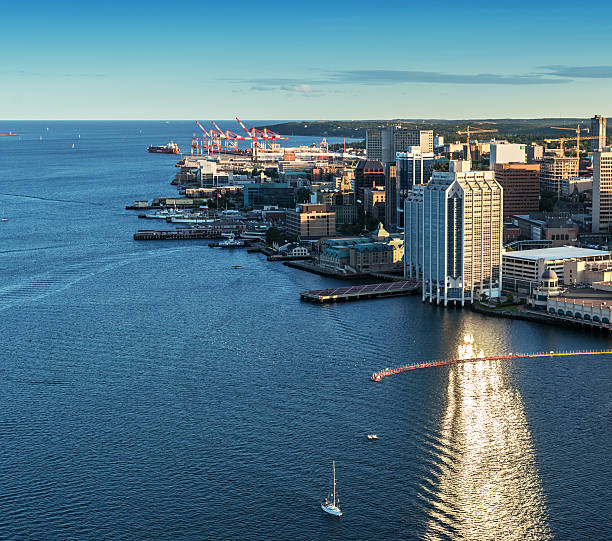 istock Aerial View of Halifax Skyline 487604768