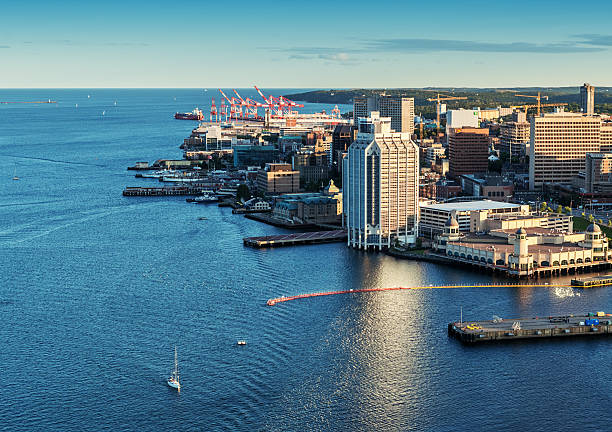 istock Aerial View of Halifax Skyline 487604770