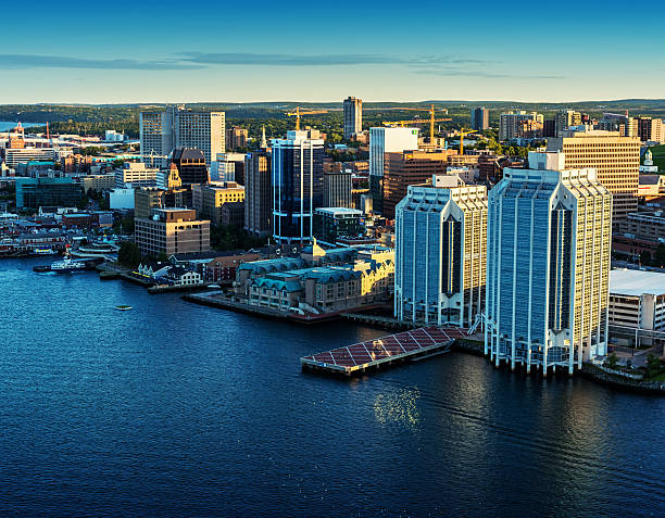 istock Aerial View of Halifax Skyline 487604776