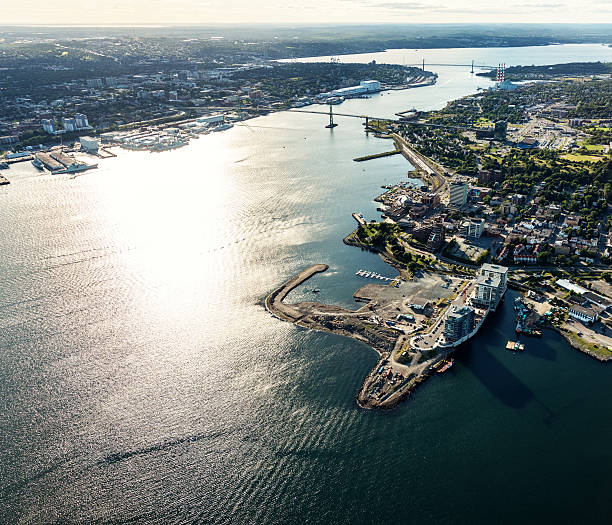 istock Aerial View of King's Wharf 487604802