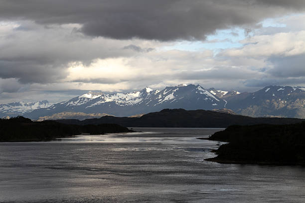 istock Harbour Puerto Natales, Patagonia 487605815