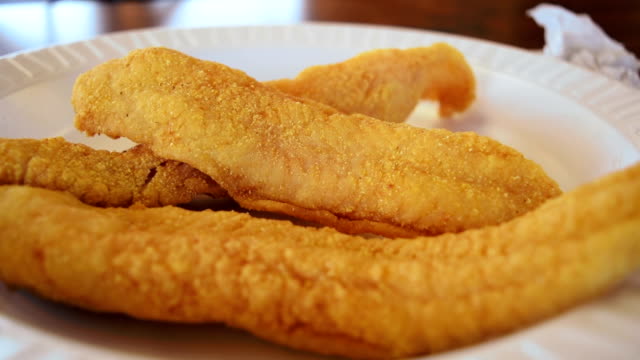 Plate of Fried Catfish