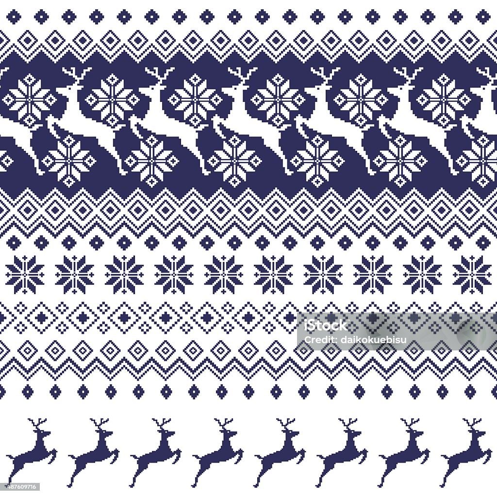 Nordic Pattern Abstract Nordic Design Pattern Stock Illustration - Download Image Now - 2015 ...