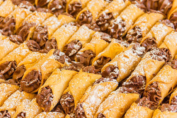 Sicilian cannolii
