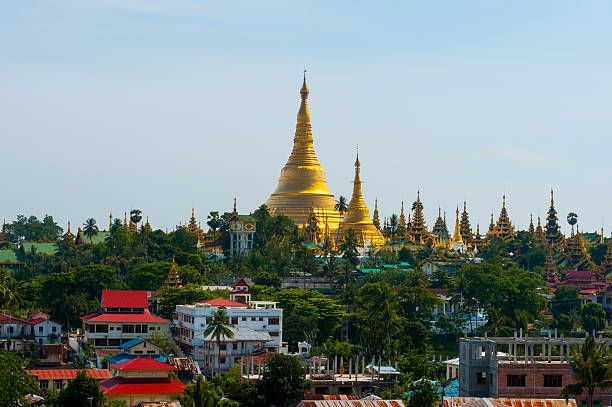 istock Shwedagon pagoda, Burma, Rangoon 487613838