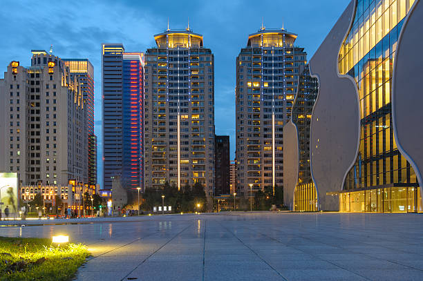 istock night view of taichung 487617194