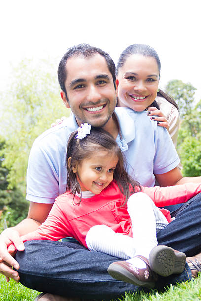 istock Happy family portrait 487617917