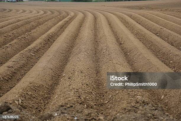 Ploughed Land At Thiepval Somme France Stock Photo - Download Image Now - Agricultural Field, Battlefield, Horizontal