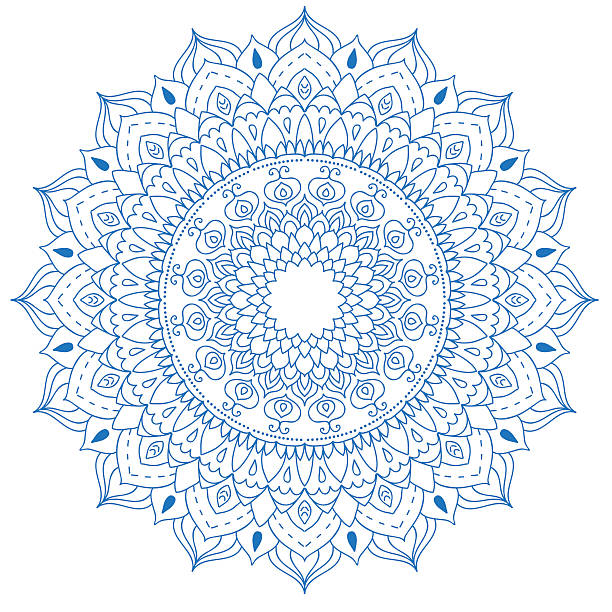 Mandala. Round Ornament Pattern. Vintage decorative elements. Mandala. Round Ornament Pattern. Vintage decorative elements. Hand drawn background. Islam, Arabic, Indian motifs. indian music stock illustrations